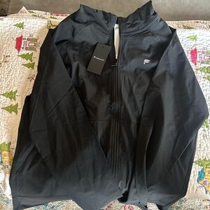 Fabletics Black Zip-Up Jacket